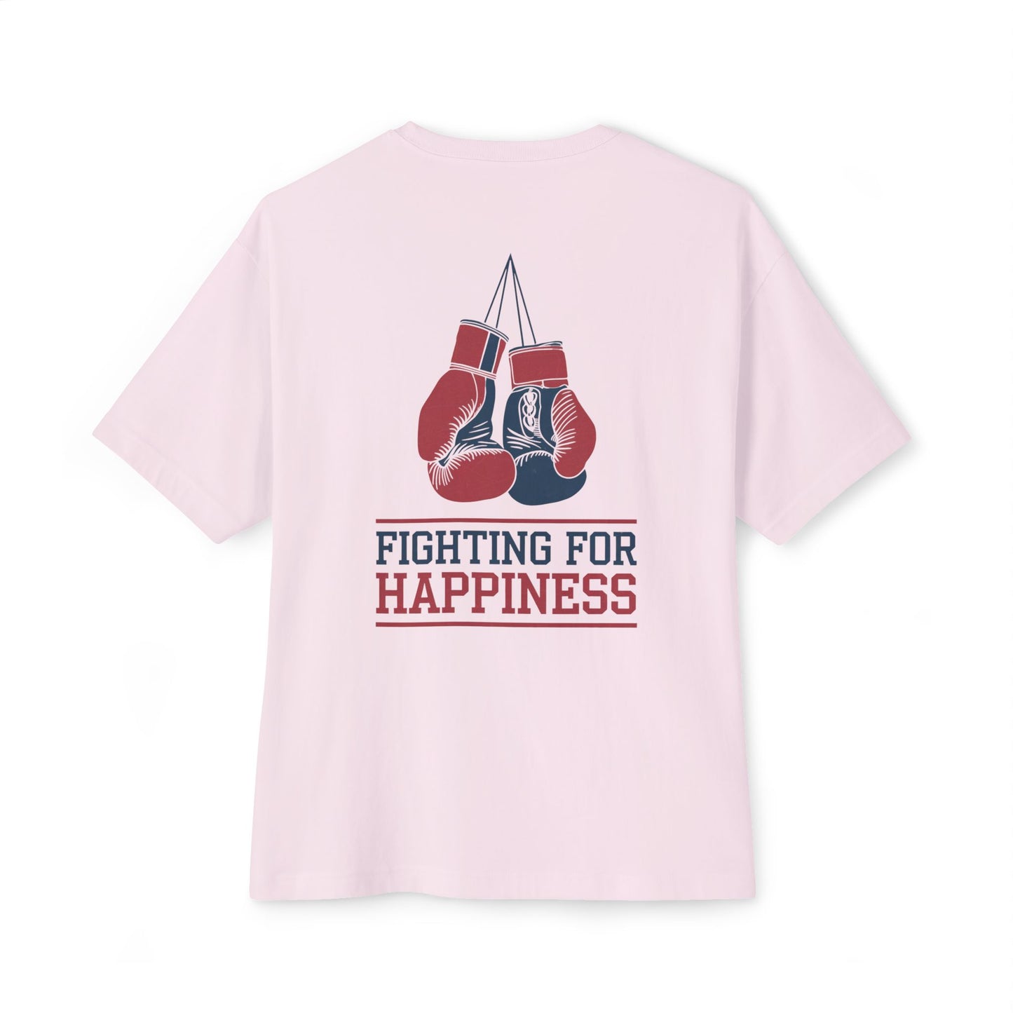 Fighting For Happiness Boxing Gloves Unisex Tee